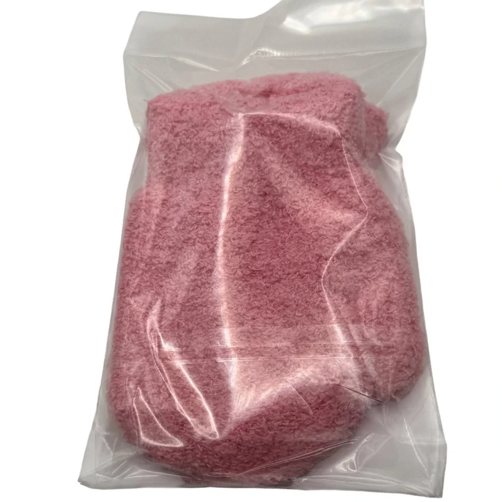 Kids Size 2T-4T‎ Pink Fuzzy Mittens Warm Winter Gloves